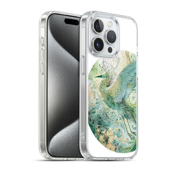 Stephanie Law Birds Phoenix Soft Gel Case for Apple iPhone 15 Pro & MagSafe