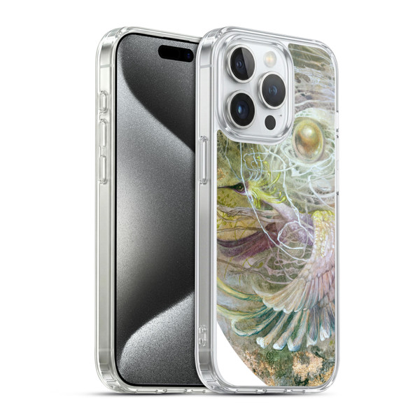 Stephanie Law Birds Unfurling Soft Gel Case for Apple iPhone 15 Pro & MagSafe