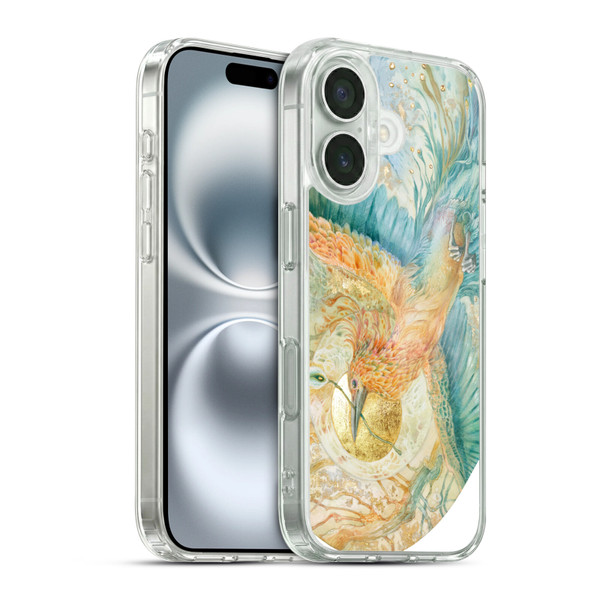 Stephanie Law Birds The Blue Above Soft Gel Case for Apple iPhone 16 & MagSafe