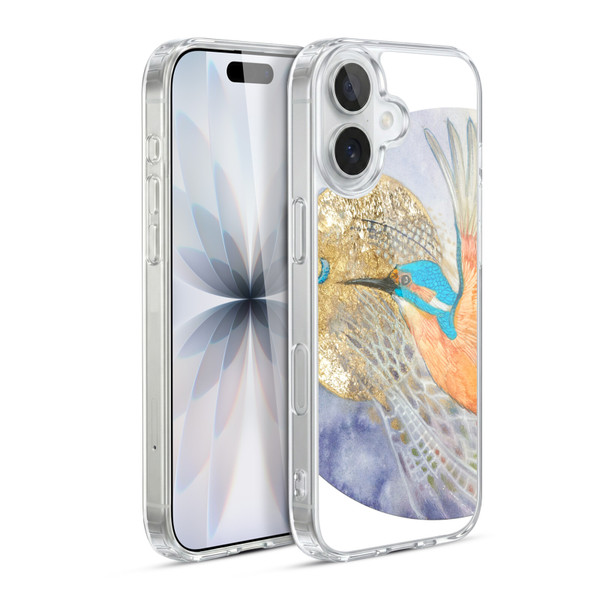 Stephanie Law Birds Kingfisher Soft Gel Case for Apple iPhone 17