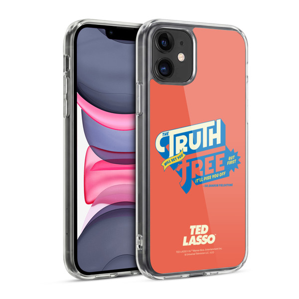 Ted Lasso Season 2 Graphics Truth Soft Gel Case for Apple iPhone 11