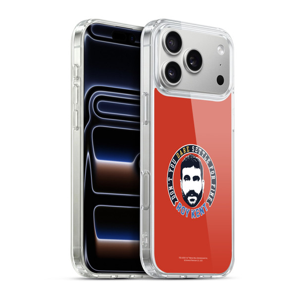 Ted Lasso Season 2 Graphics Roy Kent Soft Gel Case for Apple iPhone 17 Pro Max