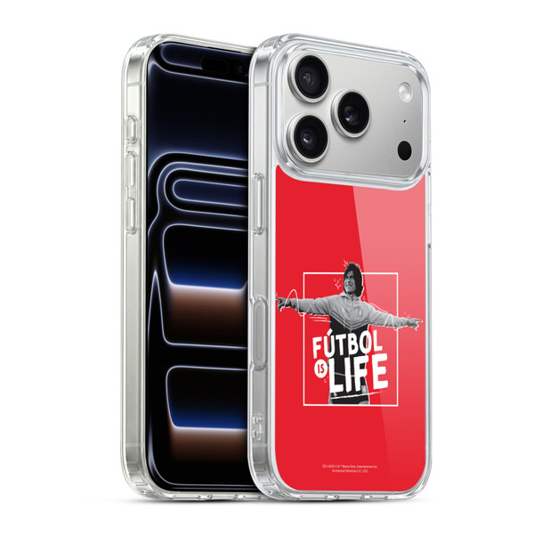 Ted Lasso Season 2 Graphics Dani Rojas Soft Gel Case for Apple iPhone 17 Pro