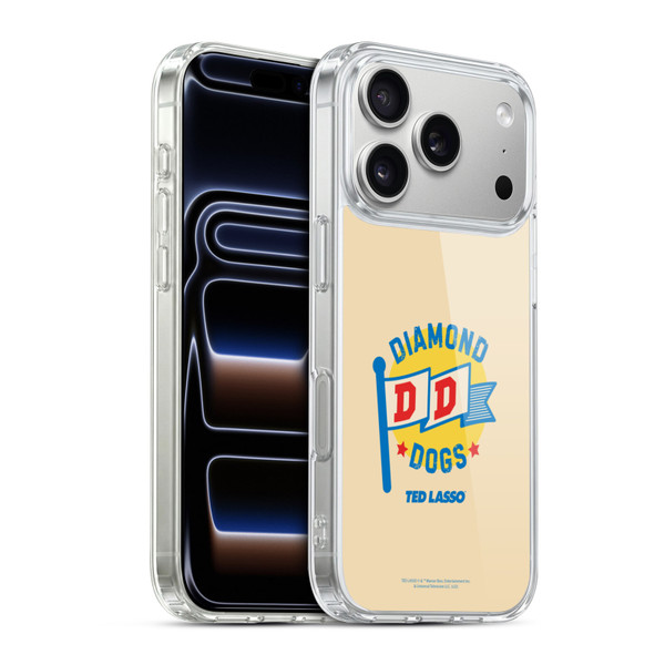 Ted Lasso Season 2 Graphics Diamond Dogs Soft Gel Case for Apple iPhone 17 Pro