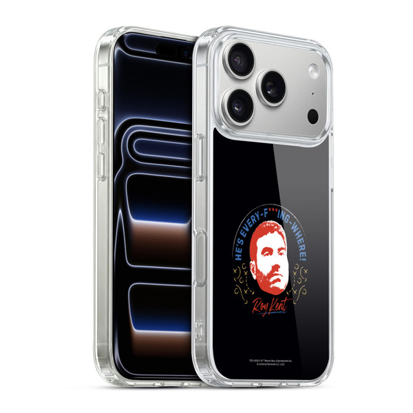 Ted Lasso Season 2 Graphics Roy Kent 2 Soft Gel Case for Apple iPhone 17 Pro