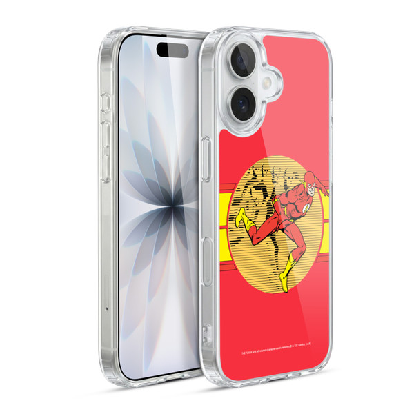 The Flash DC Comics Vintage Fast Soft Gel Case for Apple iPhone 17