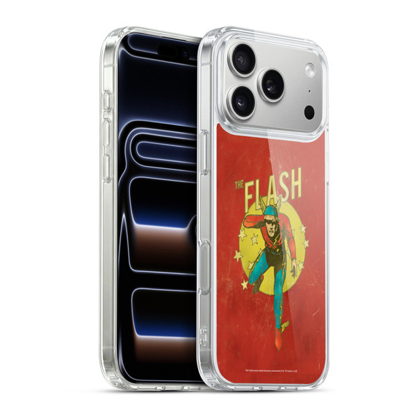 The Flash DC Comics Vintage Jay Garrick Soft Gel Case for Apple iPhone 17 Pro Max
