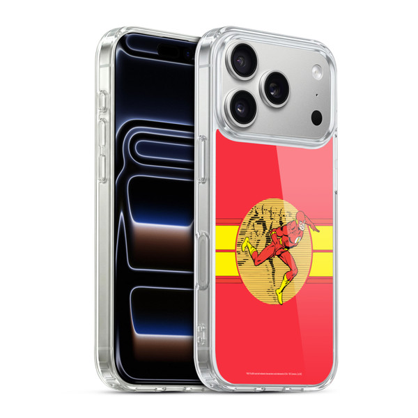 The Flash DC Comics Vintage Fast Soft Gel Case for Apple iPhone 17 Pro
