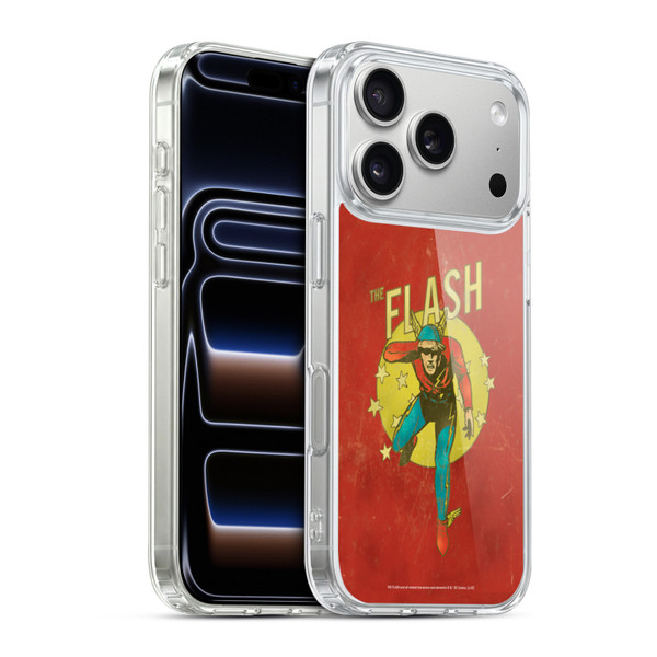The Flash DC Comics Vintage Jay Garrick Soft Gel Case for Apple iPhone 17 Pro