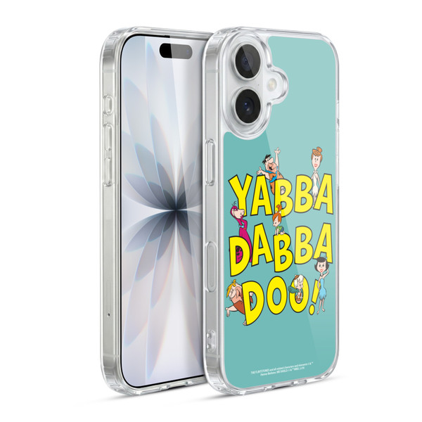 The Flintstones Graphics Yabba-Dabba-Doo Soft Gel Case for Apple iPhone 17
