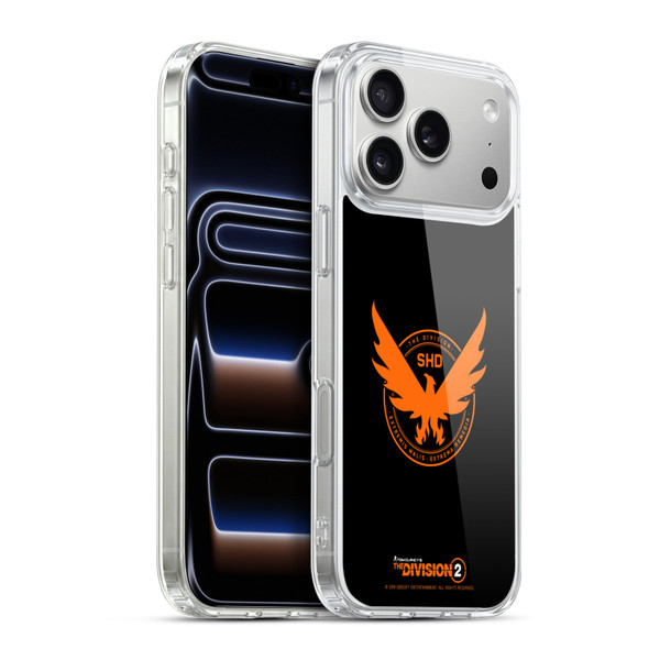 Tom Clancy's The Division 2 Logo Art Phoenix Soft Gel Case for Apple iPhone 17 Pro Max