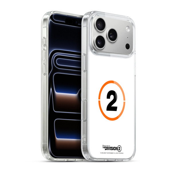 Tom Clancy's The Division 2 Logo Art Ring 2 Soft Gel Case for Apple iPhone 17 Pro Max