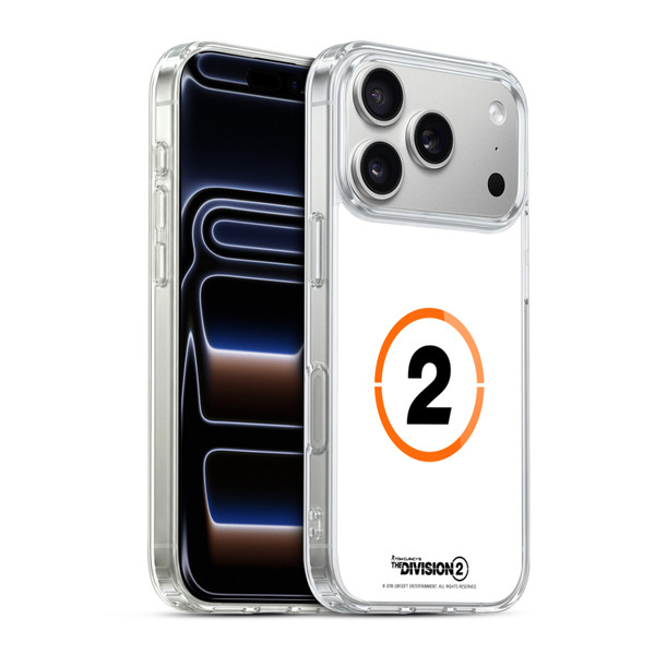 Tom Clancy's The Division 2 Logo Art Ring 2 Soft Gel Case for Apple iPhone 17 Pro
