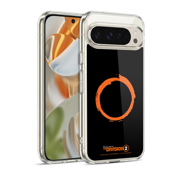 Tom Clancy's The Division 2 Logo Art Ring Soft Gel Case for Google Pixel 9 / Pixel 9 Pro
