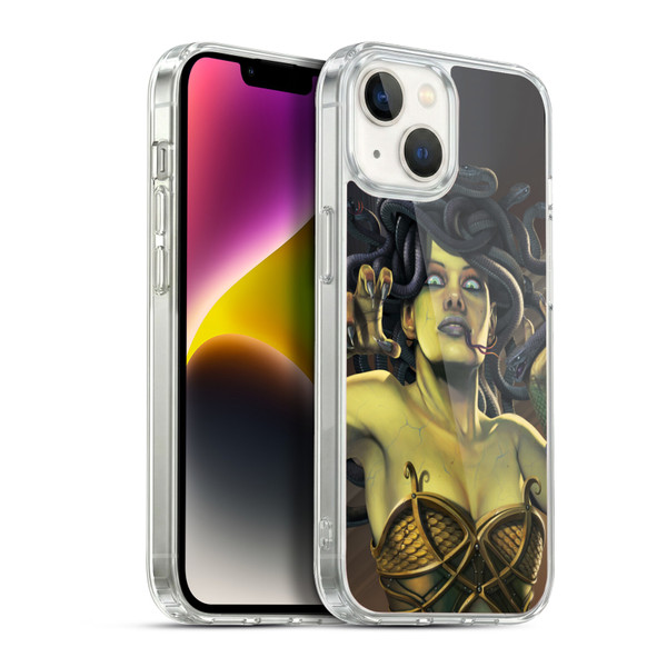 Vincent Hie Graphics Medusa Soft Gel Case for Apple iPhone 14