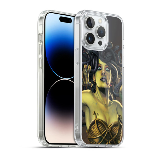 Vincent Hie Graphics Medusa Soft Gel Case for Apple iPhone 14 Pro Max & MagSafe