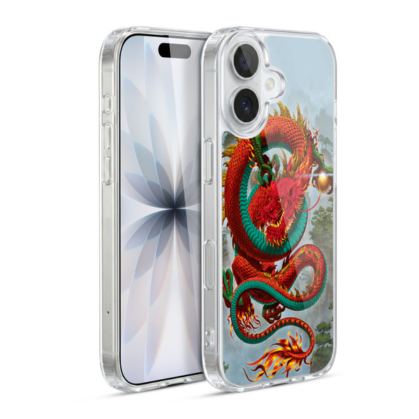 Vincent Hie Graphics Good Fortune Dragon Soft Gel Case for Apple iPhone 17