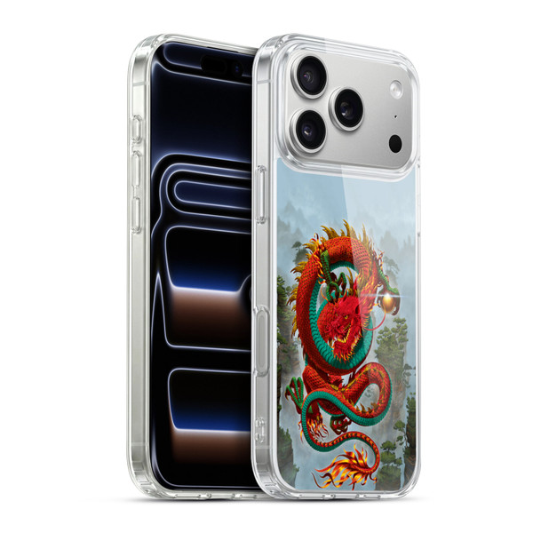Vincent Hie Graphics Good Fortune Dragon Soft Gel Case for Apple iPhone 17 Pro Max