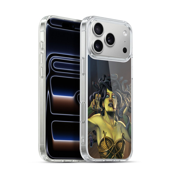 Vincent Hie Graphics Medusa Soft Gel Case for Apple iPhone 17 Pro Max