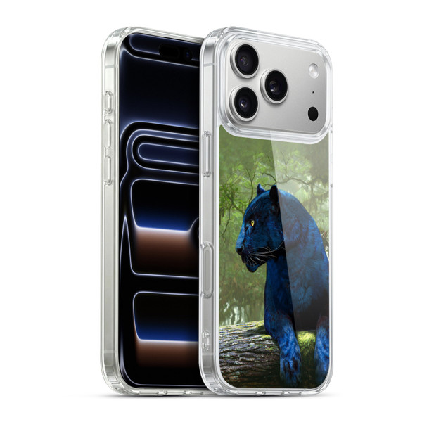 Vincent Hie Graphics Panther Soft Gel Case for Apple iPhone 17 Pro Max