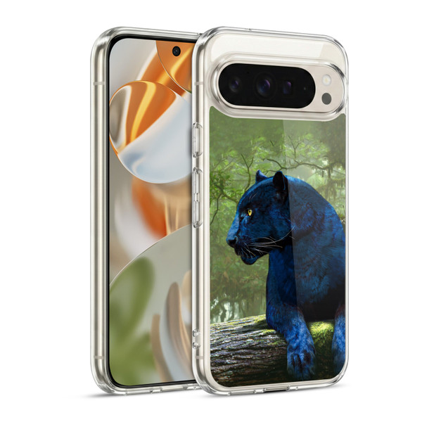 Vincent Hie Graphics Panther Soft Gel Case for Google Pixel 9 / Pixel 9 Pro