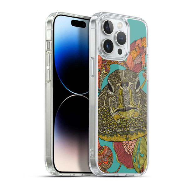 Valentina Animals And Floral Turtle Soft Gel Case for Apple iPhone 13 Pro Max & MagSafe