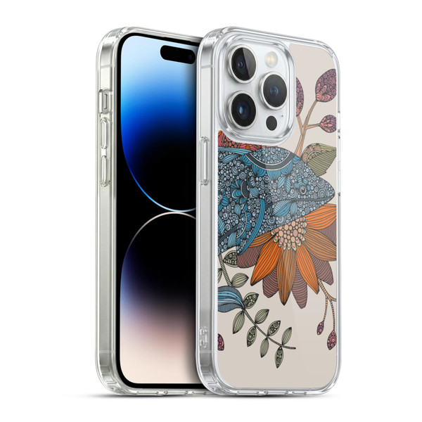 Valentina Animals And Floral Dolphin Soft Gel Case for Apple iPhone 14 Pro & MagSafe