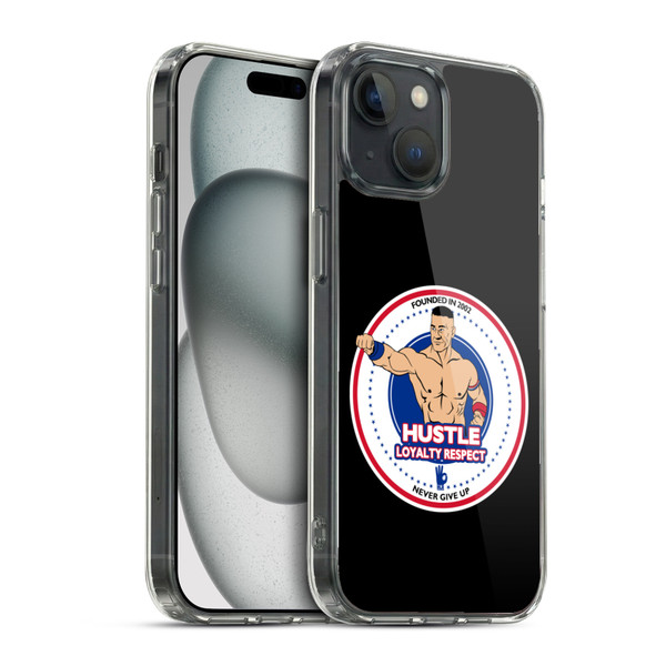 WWE John Cena HLR Fist Soft Gel Case for Apple iPhone 15 & MagSafe
