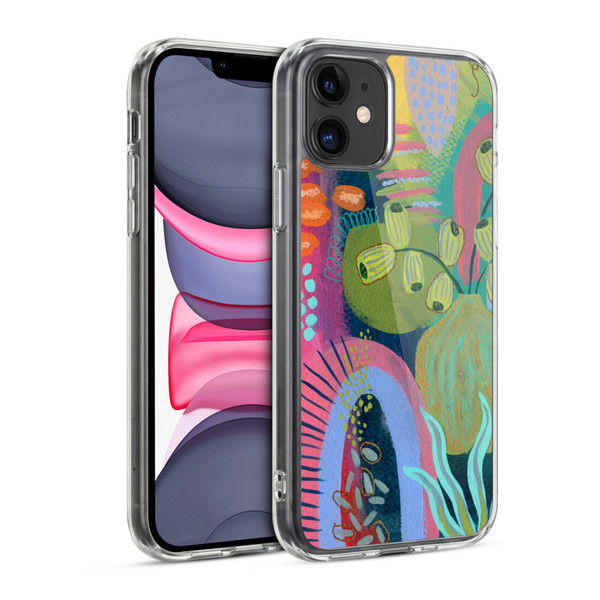 Suzanne Allard Floral Art Seed Pod Soft Gel Case for Apple iPhone 11