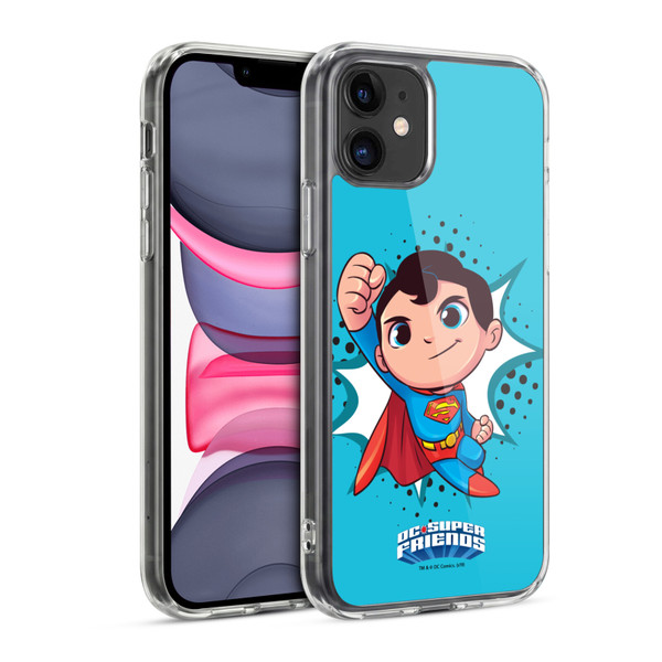 Super Friends DC Comics Toddlers 1 Superman Soft Gel Case for Apple iPhone 11