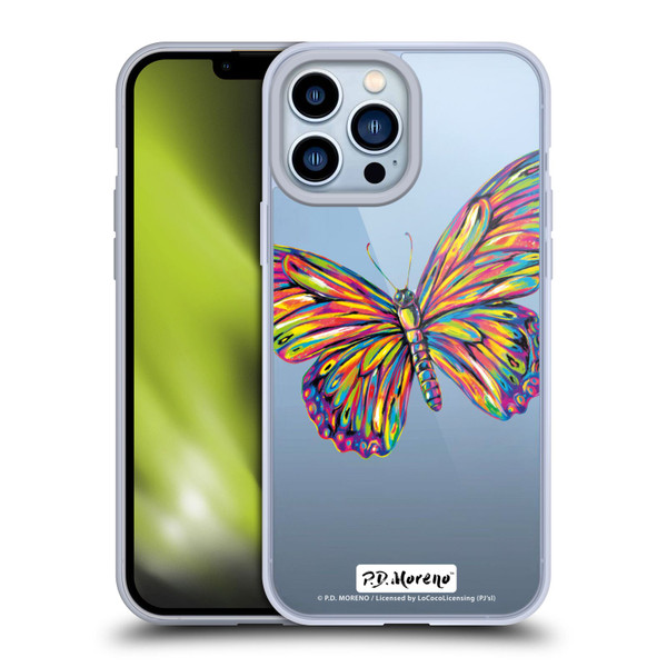 P.D. Moreno Assorted Design Butterfly Soft Gel Case for Apple iPhone 13 Pro Max & MagSafe