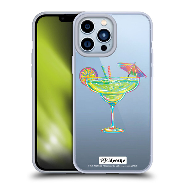 P.D. Moreno Assorted Design Margarita Soft Gel Case for Apple iPhone 13 Pro Max & MagSafe