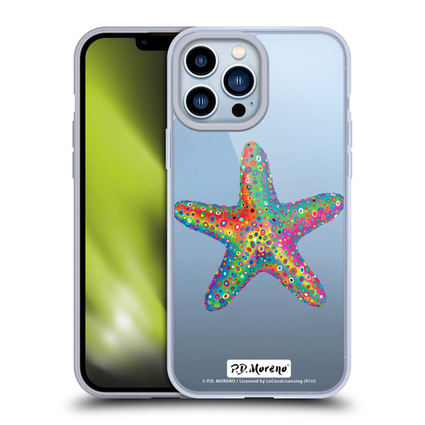 P.D. Moreno Assorted Design Starfish Soft Gel Case for Apple iPhone 13 Pro Max & MagSafe