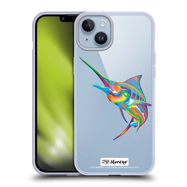 P.D. Moreno Assorted Design Marlin Soft Gel Case for Apple iPhone 14 Plus & MagSafe