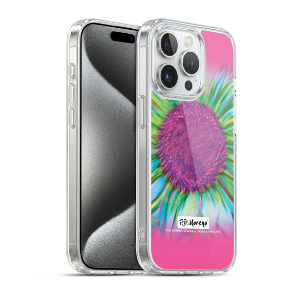 P.D. Moreno Assorted Design Sunflower Soft Gel Case for Apple iPhone 15 Pro & MagSafe
