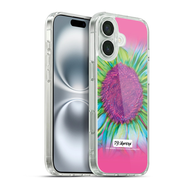 P.D. Moreno Assorted Design Sunflower Soft Gel Case for Apple iPhone 16 Plus & MagSafe