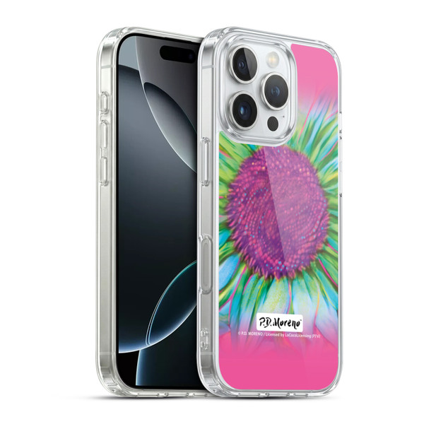 P.D. Moreno Assorted Design Sunflower Soft Gel Case for Apple iPhone 16 Pro & MagSafe