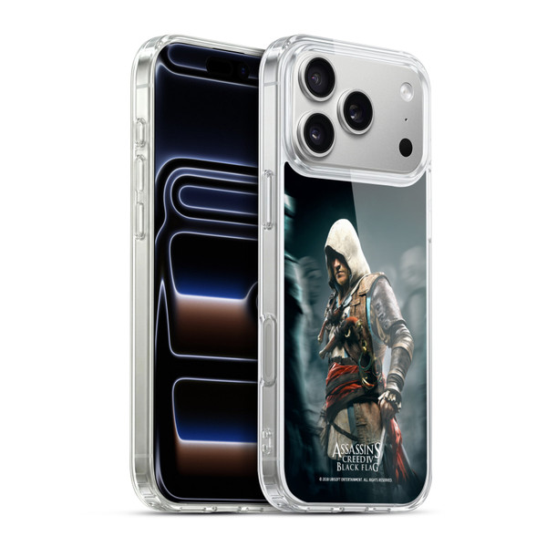 Assassin's Creed Black Flag Key Art Edward Crowd Soft Gel Case for Apple iPhone 17 Pro Max