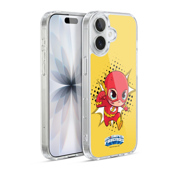 Super Friends DC Comics Toddlers 1 The Flash Soft Gel Case for Apple iPhone 17