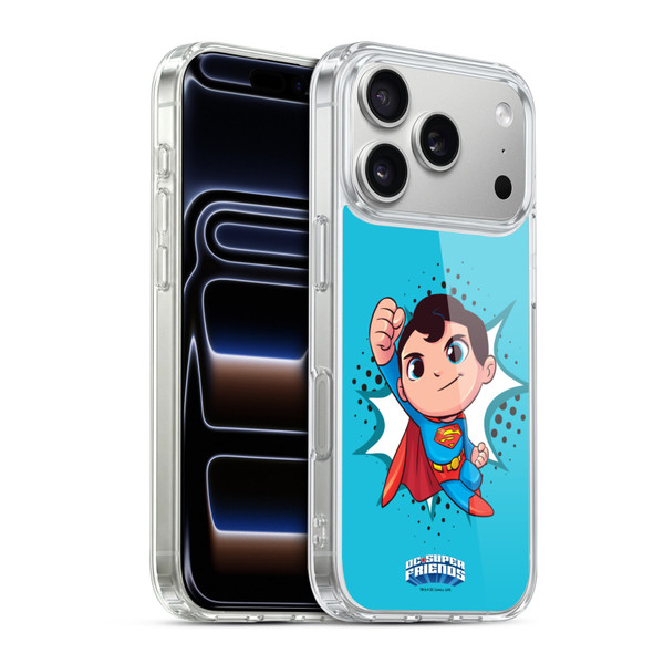 Super Friends DC Comics Toddlers 1 Superman Soft Gel Case for Apple iPhone 17 Pro
