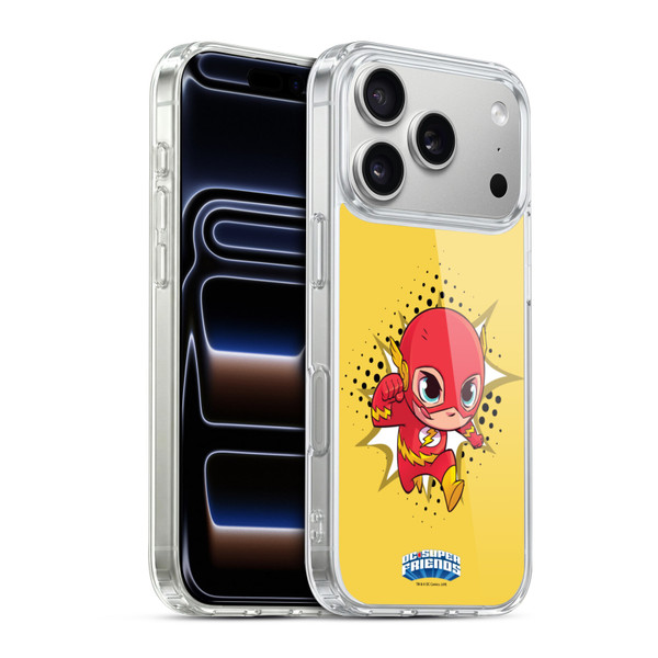 Super Friends DC Comics Toddlers 1 The Flash Soft Gel Case for Apple iPhone 17 Pro