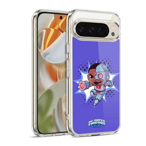 Super Friends DC Comics Toddlers 1 Cyborg Soft Gel Case for Google Pixel 9 / Pixel 9 Pro