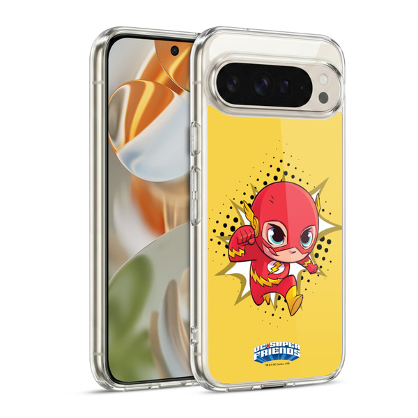 Super Friends DC Comics Toddlers 1 The Flash Soft Gel Case for Google Pixel 9 / Pixel 9 Pro