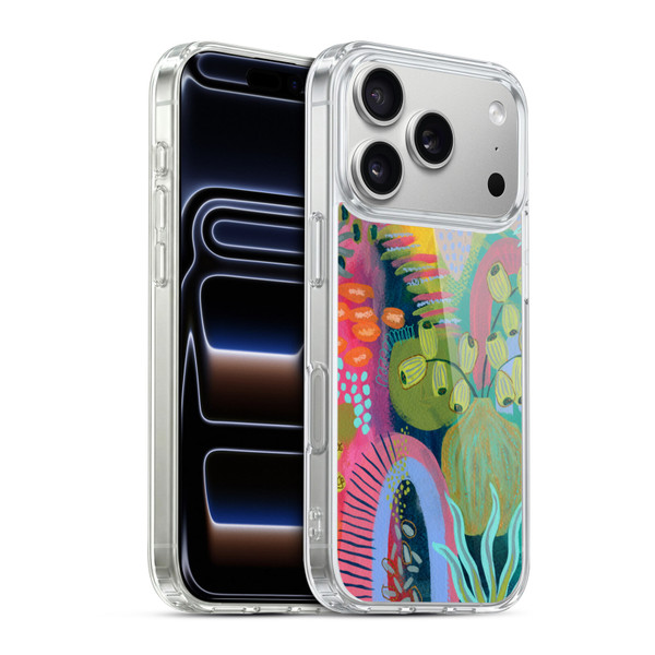 Suzanne Allard Floral Art Seed Pod Soft Gel Case for Apple iPhone 17 Pro