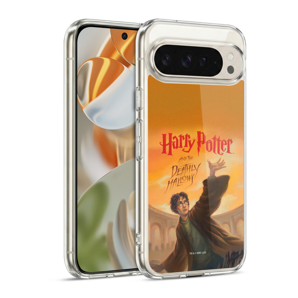Harry Potter Literary Covers Deathly Hallows Soft Gel Case for Google Pixel 9 / Pixel 9 Pro