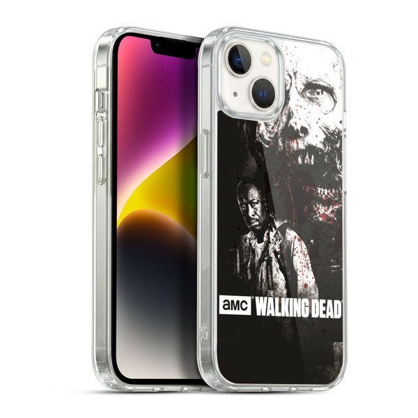 AMC The Walking Dead Gore Morgan And Lurker Soft Gel Case for Apple iPhone 14 Plus & MagSafe
