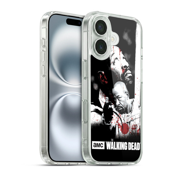 AMC The Walking Dead Gore Morgan Soft Gel Case for Apple iPhone 16 & MagSafe