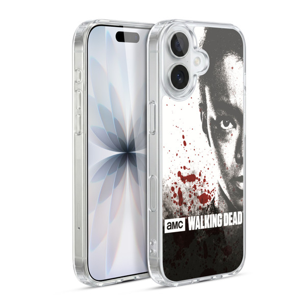 AMC The Walking Dead Gore Half Face Sasha Soft Gel Case for Apple iPhone 17