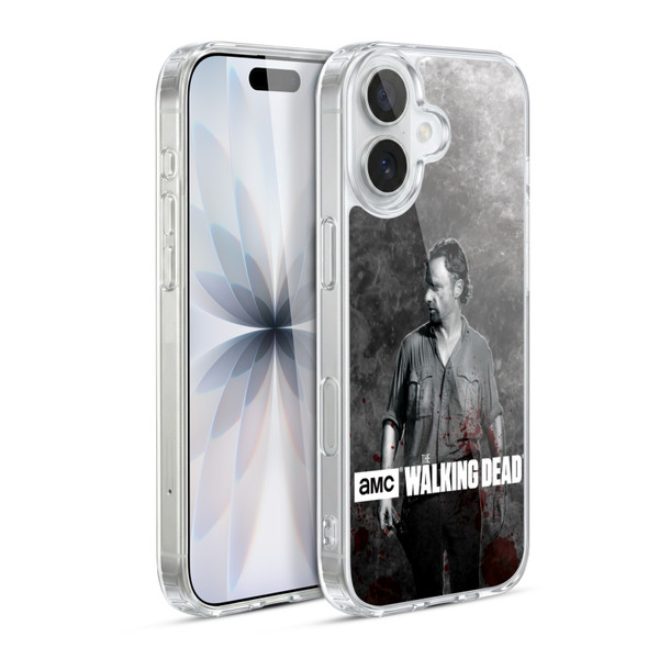 AMC The Walking Dead Gore Rick Grimes Soft Gel Case for Apple iPhone 17