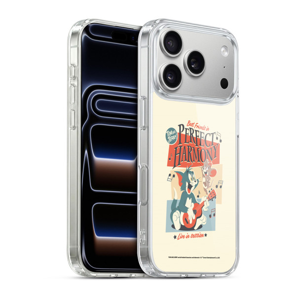 Tom and Jerry Retro Perfect Harmony Soft Gel Case for Apple iPhone 17 Pro